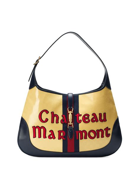 chateau marmont gucci pelle|what makes gucci marmont bag.